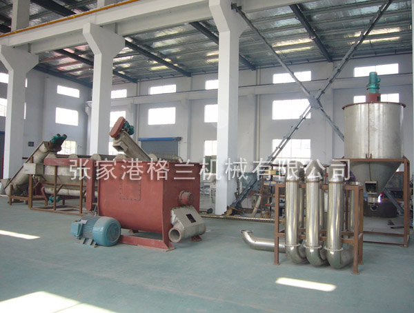 PP-PE film cleaning production line